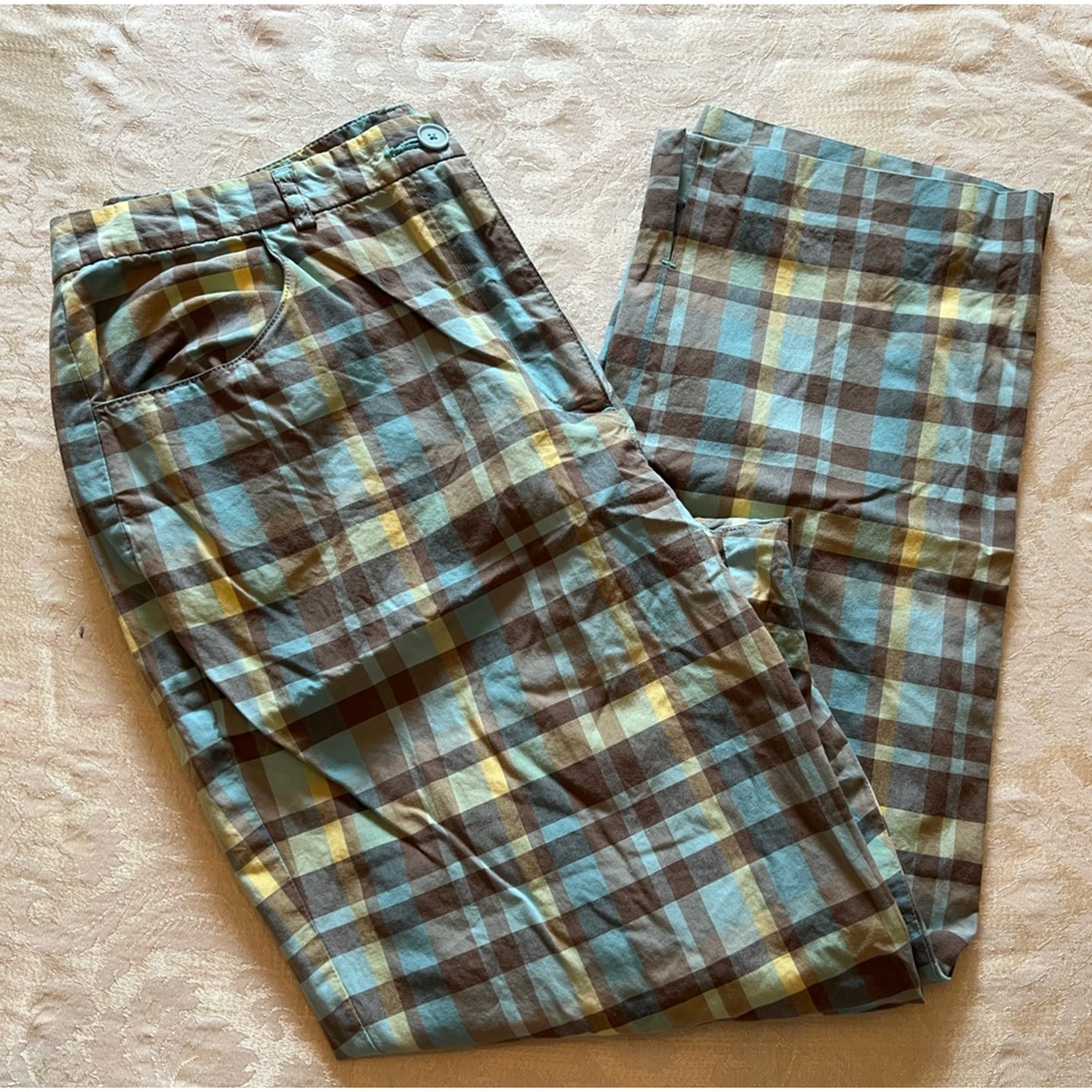 Women’s Ann Taylor plaid cropped pants